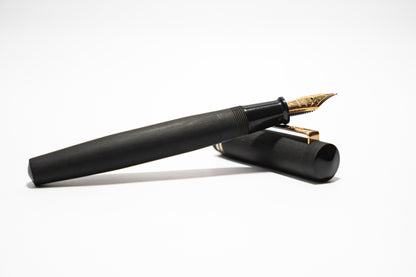 ASA Maya Handcrafted Ebonite Fountain Pen - Vintage-Inspired Diamond Design with Jowo Nib