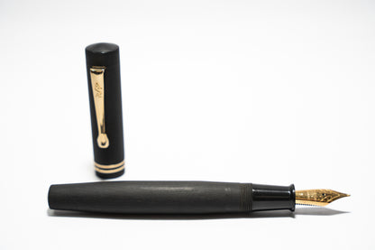 ASA Maya Handcrafted Ebonite Fountain Pen - Vintage-Inspired Diamond Design with Jowo Nib