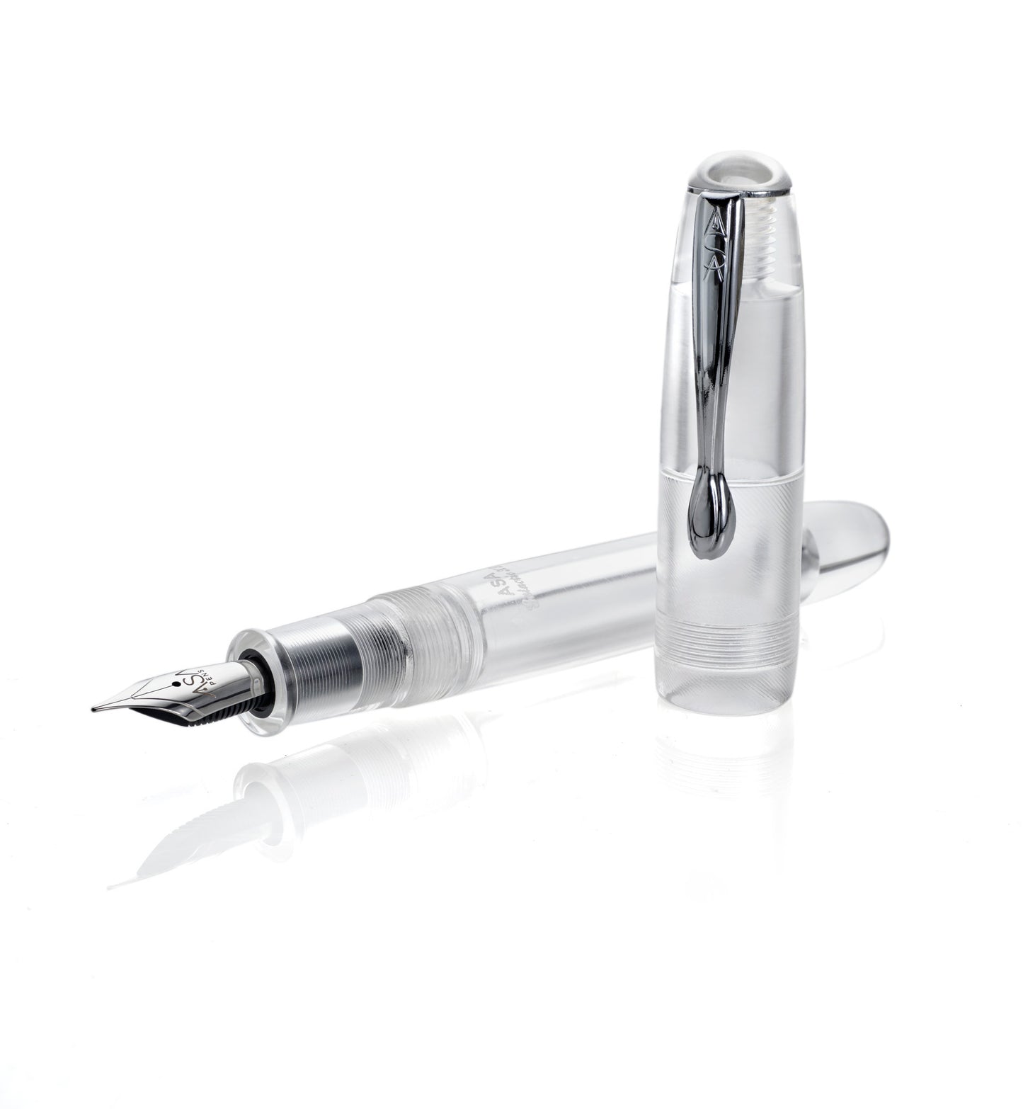 ASA Galactic XT Translucent Jumbo Demonstrator Fountain Pen Round Top