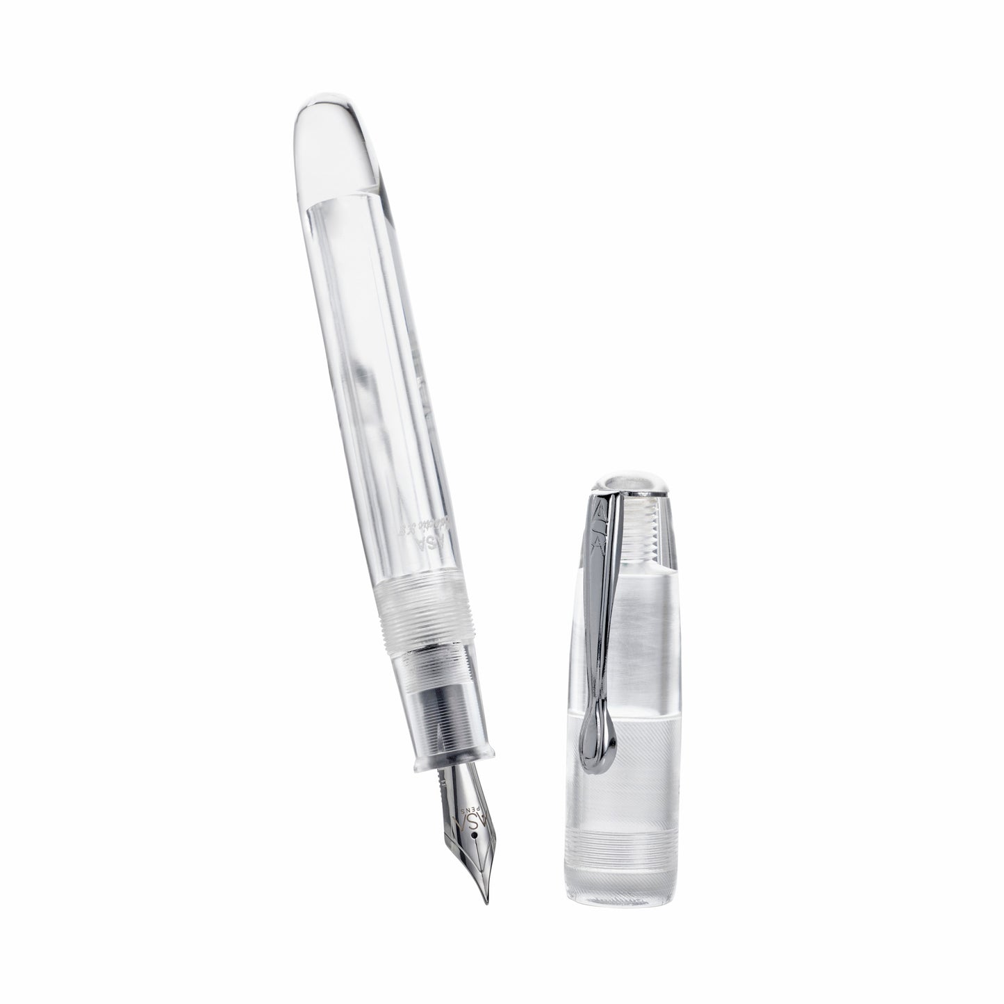 ASA Galactic XT Translucent Jumbo Demonstrator Fountain Pen Round Top